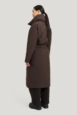 Ayla Insulated Wrap Coat — Vattentät Jacka Dam