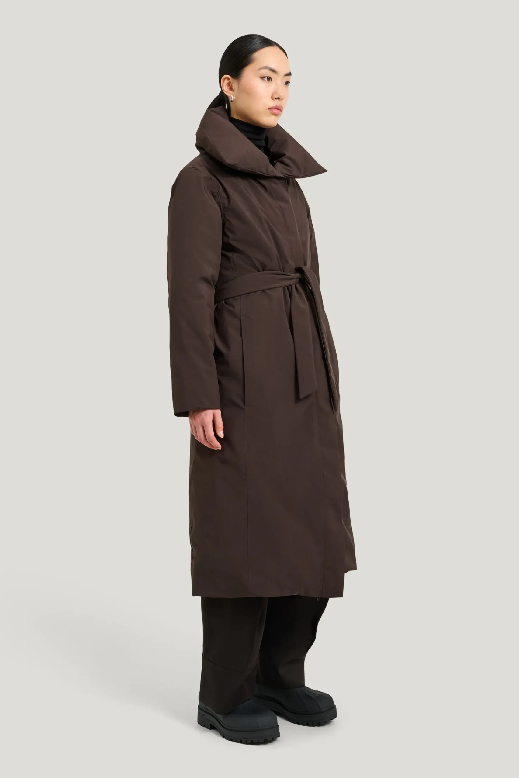 Ayla Insulated Wrap Coat — Vattentät Jacka Dam