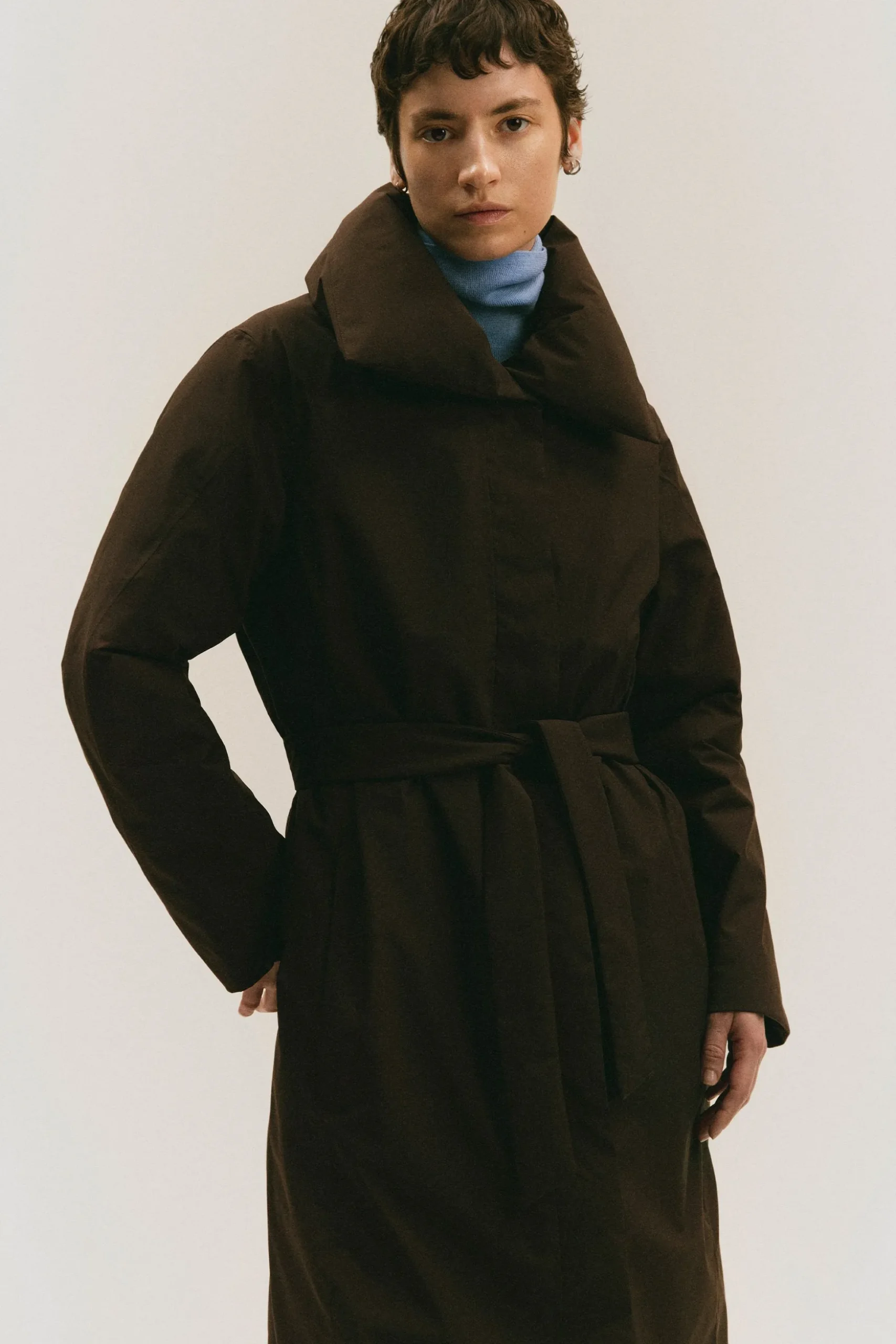 Ayla Insulated Wrap Coat — Vattentät Jacka Dam