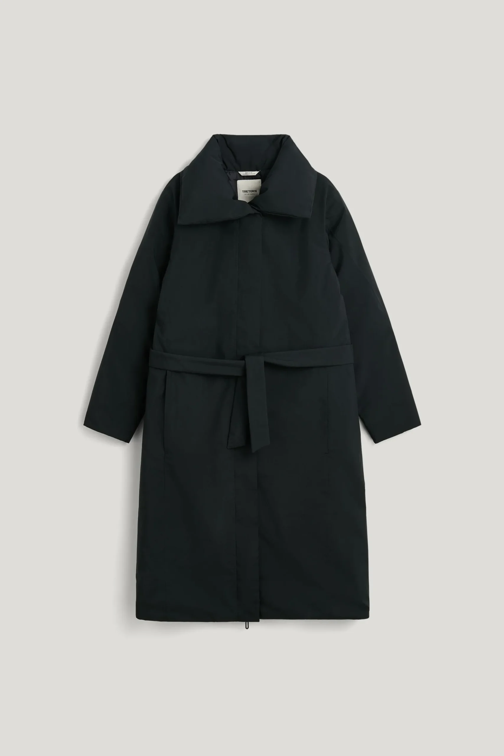 Ayla Insulated Wrap Coat — Vattentät Jacka Dam