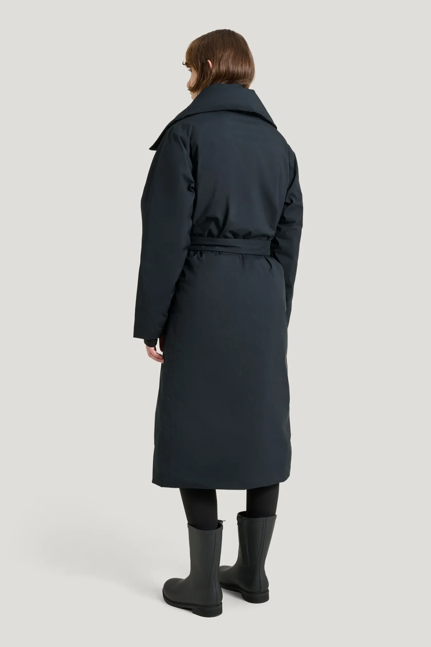 Ayla Insulated Wrap Coat — Vattentät Jacka Dam