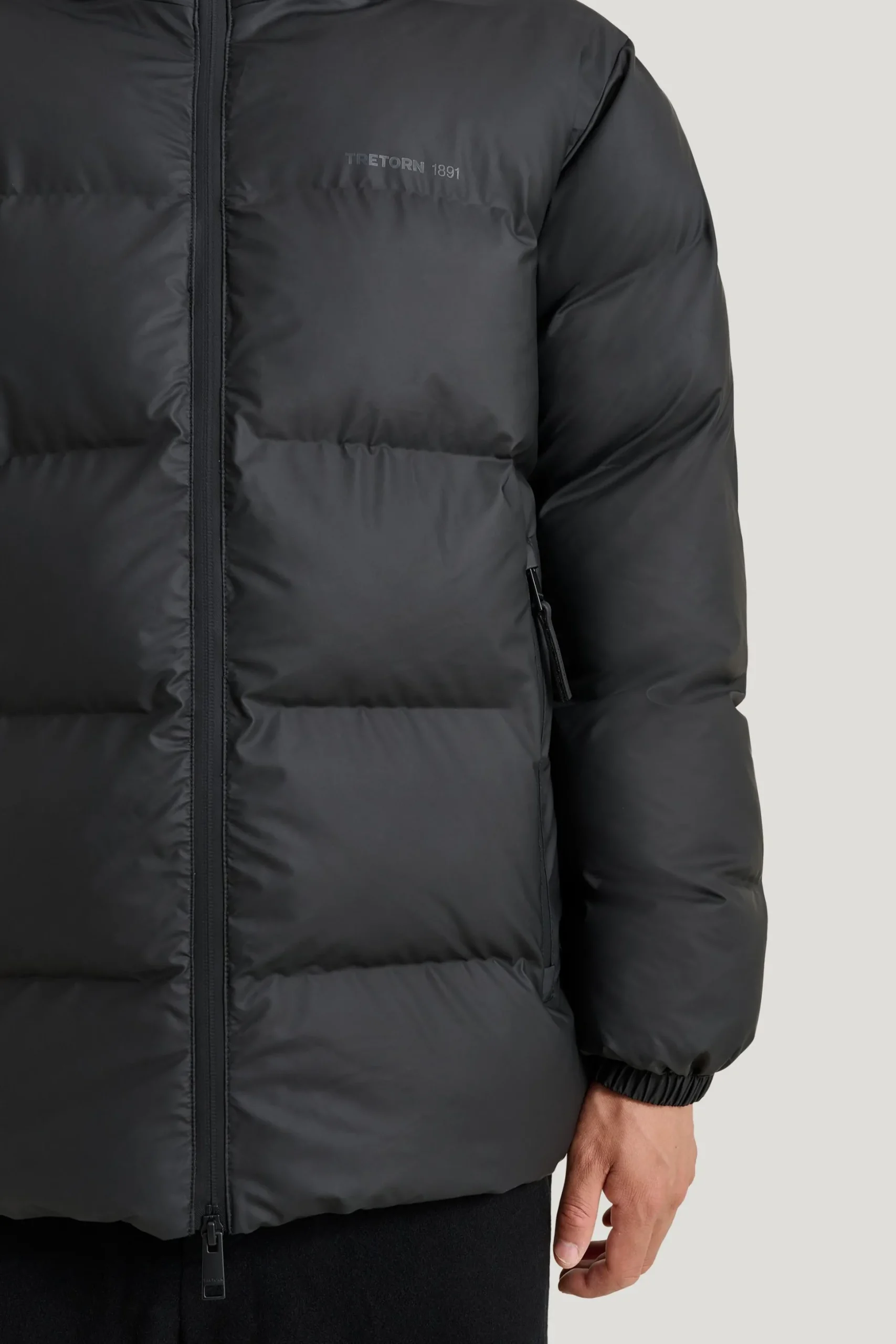 Bay Puffer Rain Jacket — Vattentät Jacka Herr
