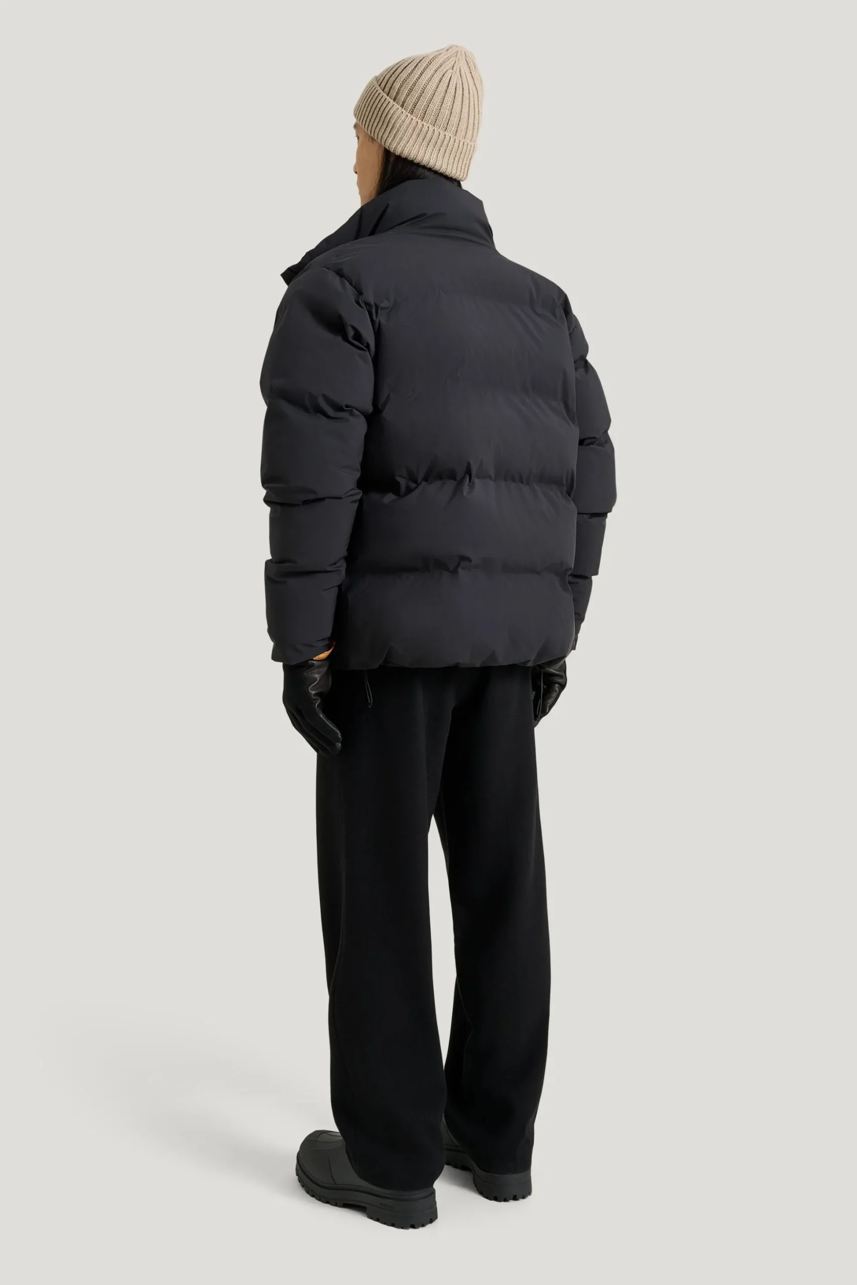 Brick Puffer Jacket — Vattentät Jacka Herr