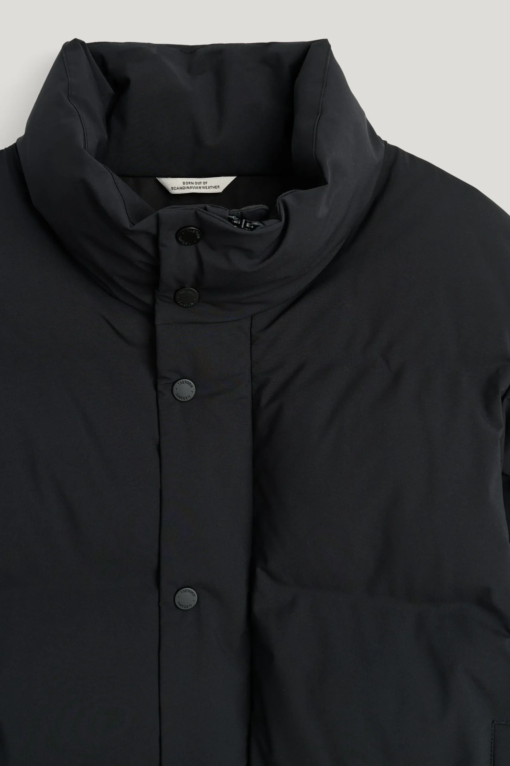 Brick Puffer Jacket — Vattentät Jacka Herr