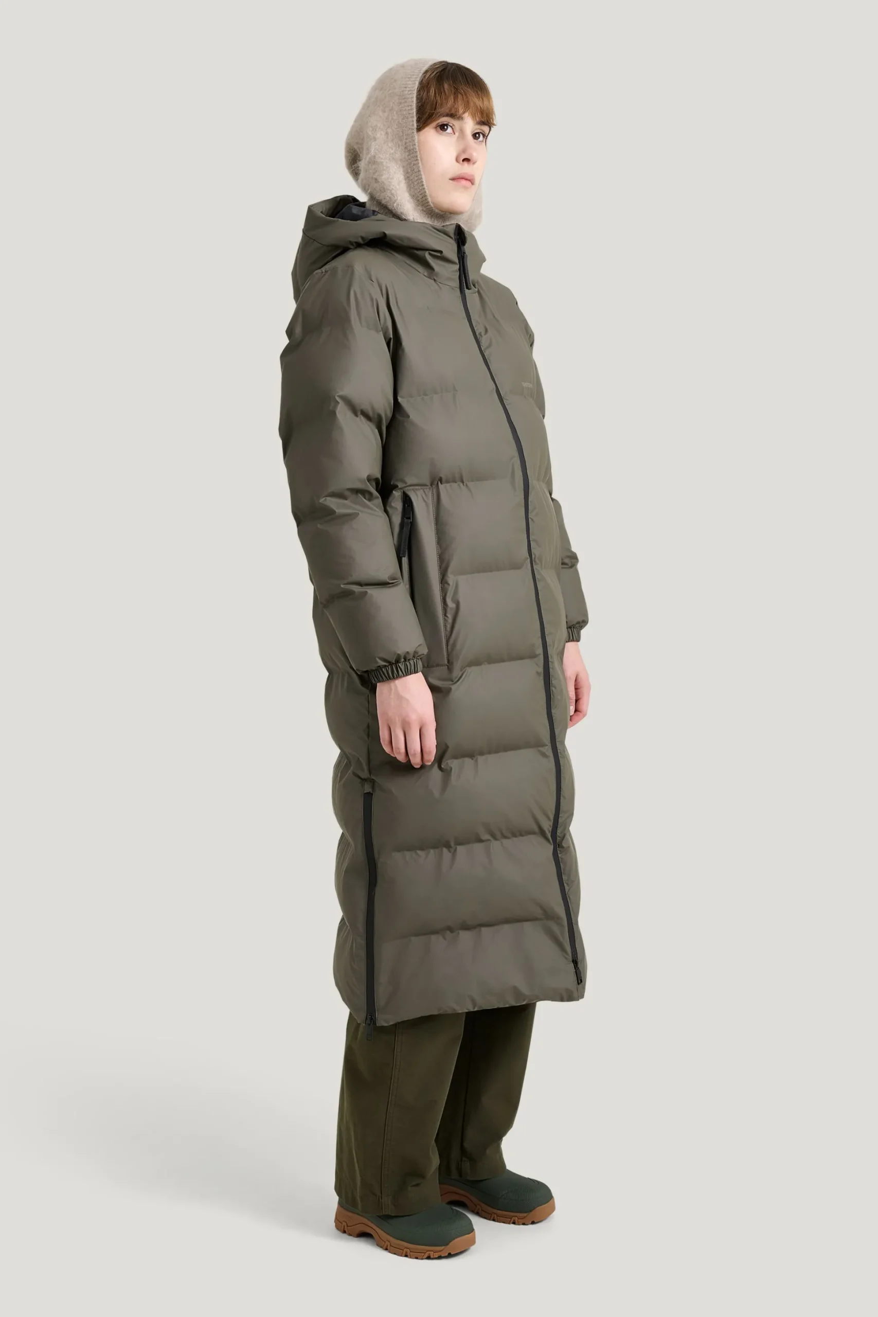 Jade Puffer Raincoat — Regnjacka Dam