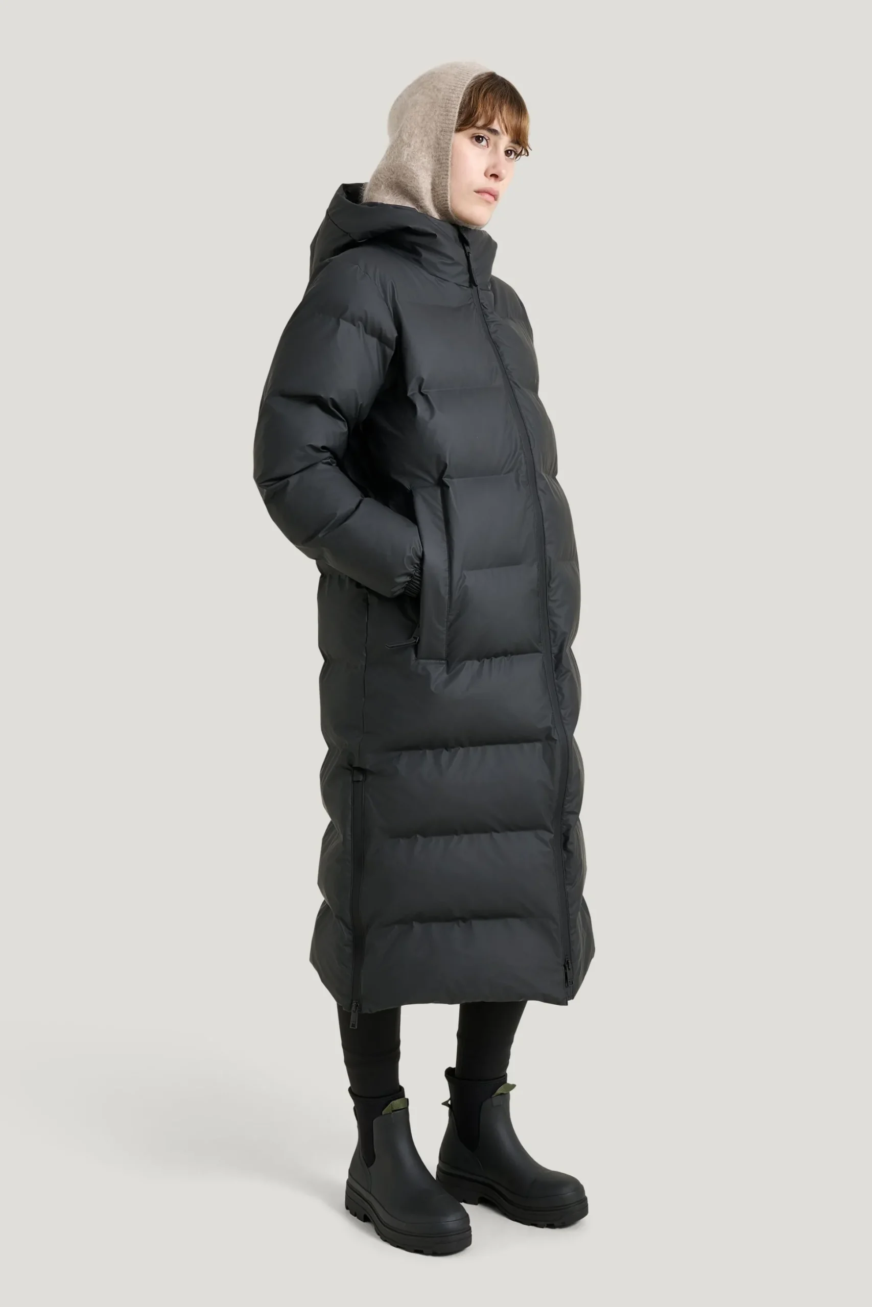 Jade Puffer Raincoat — Regnjacka Dam
