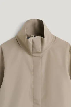 Lone Wrap Coat — Vattentät Trechcoat Dam