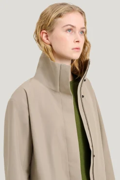 Lone Wrap Coat — Vattentät Trechcoat Dam