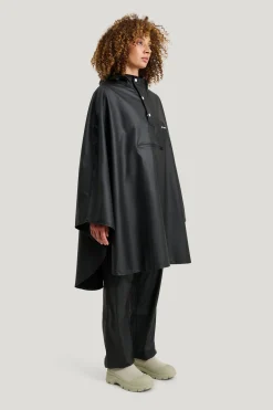 Pu Light Rainponcho — Regnjacka Dam/Herr