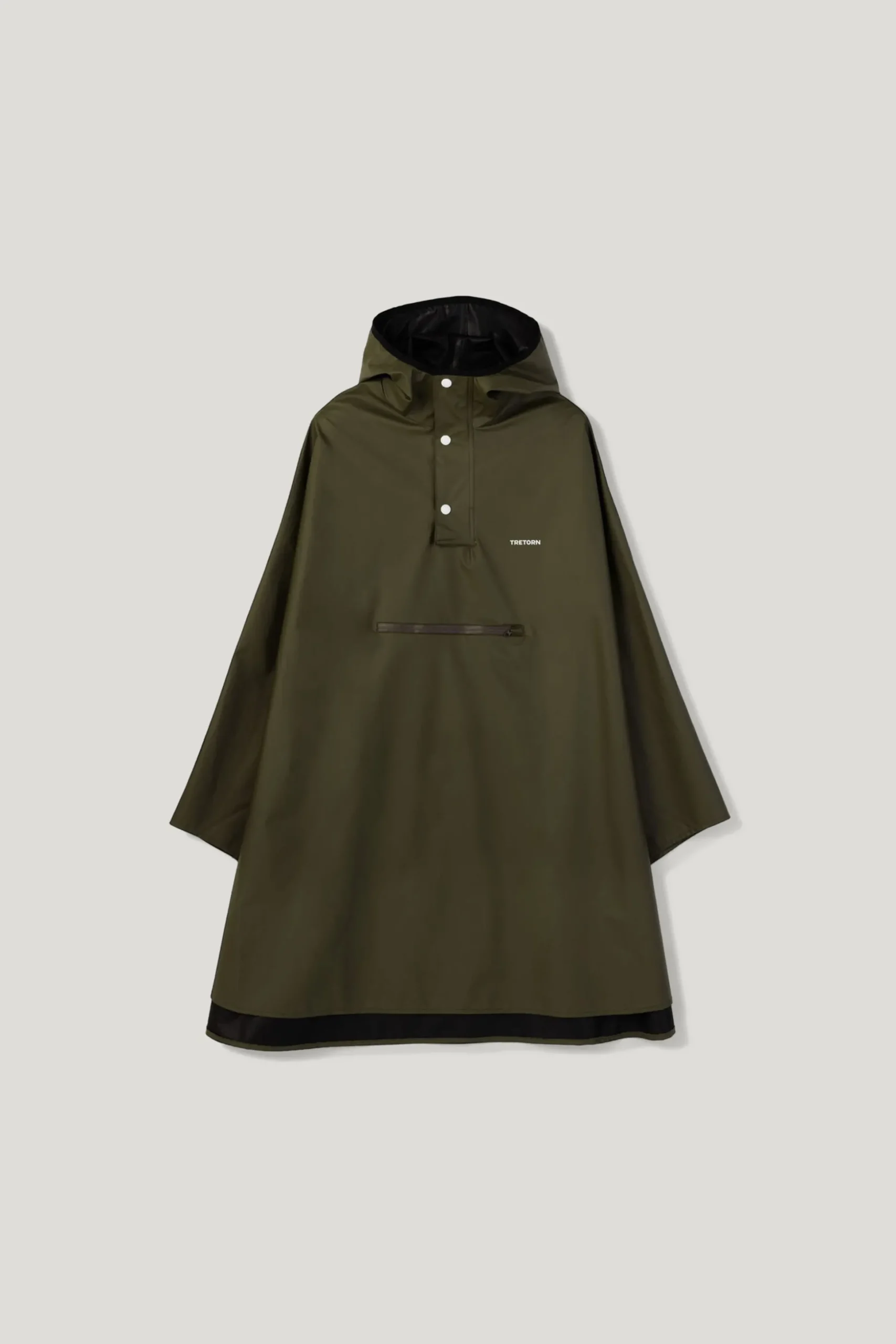 Pu Light Rainponcho — Regnjacka Dam/Herr