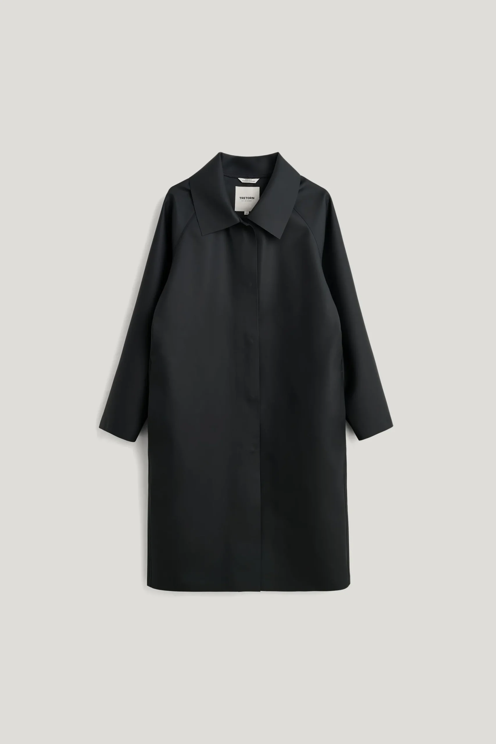 Raven Coat — Vattentät Trechcoat Dam