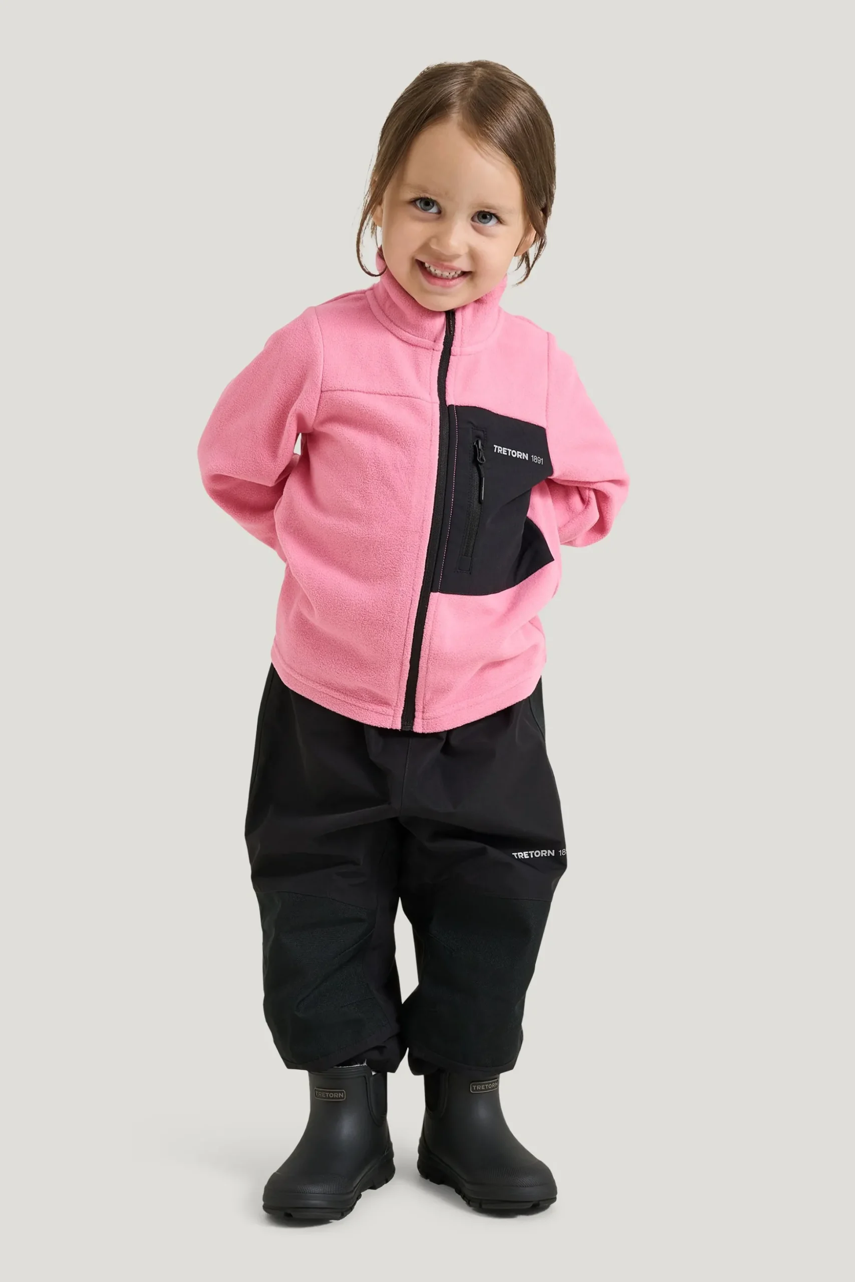 Scout Wind Fleece Jacket — Vattenavisande Jacka Barn